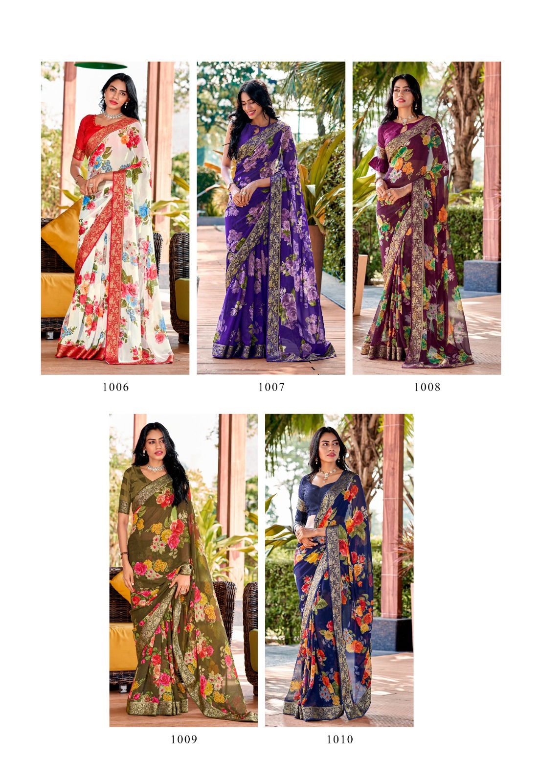 Stavan Fuldani Weightless Printed Sarees Catalog
